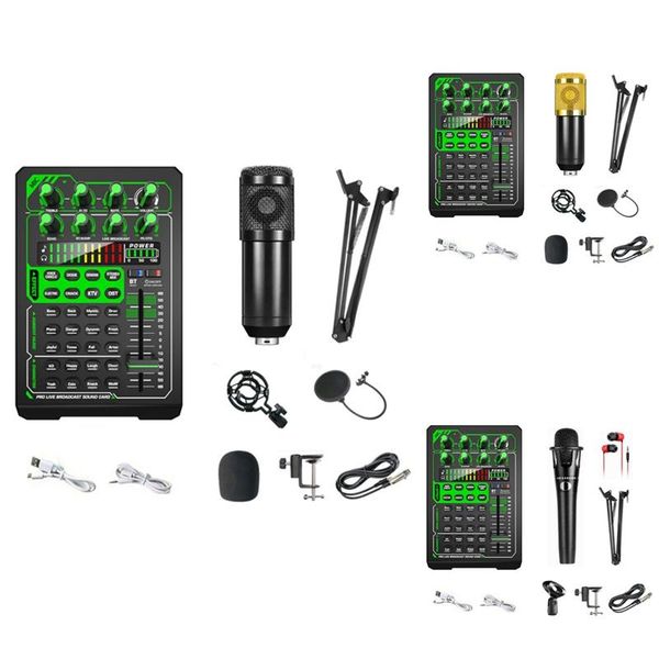 sound cards microphone kits with e1 card professional condenser for pc podcast gaming tiktok dj
sound cards microphone kits with e1 card professional condenser for pc podcast gaming tiktok dj