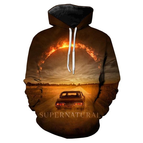 men's hoodies & sweatshirts cool tv series 3d print hoodie supernatural season 15 harajuku oversized men women fashion casual pullover, Black
men's hoodies & sweatshirts cool tv series 3d print hoodie supernatural season 15 harajuku oversized men women fashion casual pullover, Black