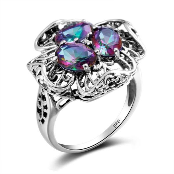 real 925 sterling silver ring gemstones mystic z rings flower vintage handmade designer unique party women jewelry christmas cluster, Golden;silver
real 925 sterling silver ring gemstones mystic z rings flower vintage handmade designer unique party women jewelry christmas cluster, Golden;silver