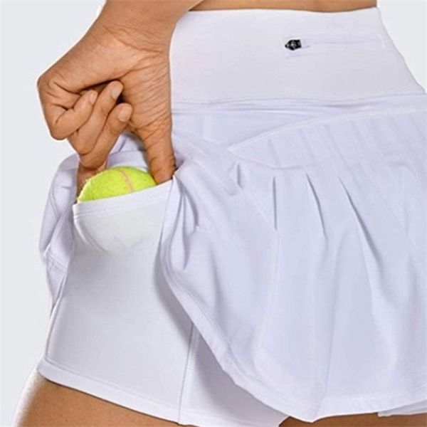 women 2-in-1 tennis skorts athletic sports running pleated golf skirts shorts x7ya, White;black
women 2-in-1 tennis skorts athletic sports running pleated golf skirts shorts x7ya, White;black