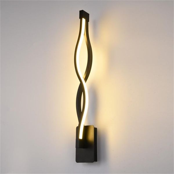 wall lamp nordic white black 16w led wave design sconce indoor stairs fixture corridor loft light bar
wall lamp nordic white black 16w led wave design sconce indoor stairs fixture corridor loft light bar