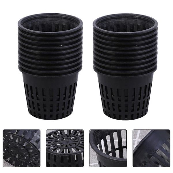 20pcs gardening slotted mesh net cups pots plant nursery bucket basket planters &
20pcs gardening slotted mesh net cups pots plant nursery bucket basket planters &