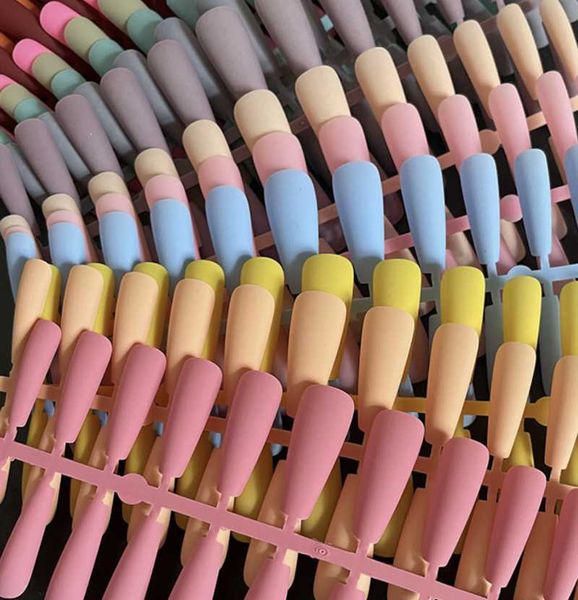 false nails solid color matte super long coffin nail ballet press on tips for art artificial fingernails fake, Red;gold
false nails solid color matte super long coffin nail ballet press on tips for art artificial fingernails fake, Red;gold