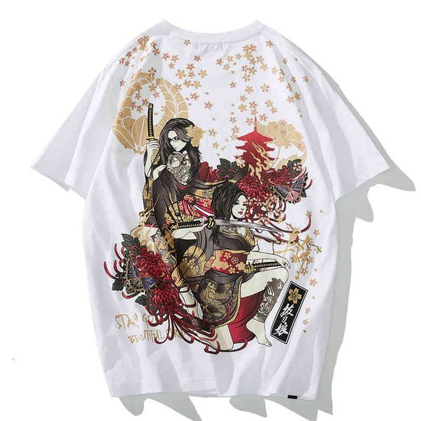 men's t-shirts japanese brand embroidery letters personality fashion printing beauty warrior style cotton men's short-sleeved, White;black
men's t-shirts japanese brand embroidery letters personality fashion printing beauty warrior style cotton men's short-sleeved, White;black