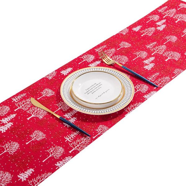 table cloth christmas print delicate decorative tablecloth decoration home atmosphere decor