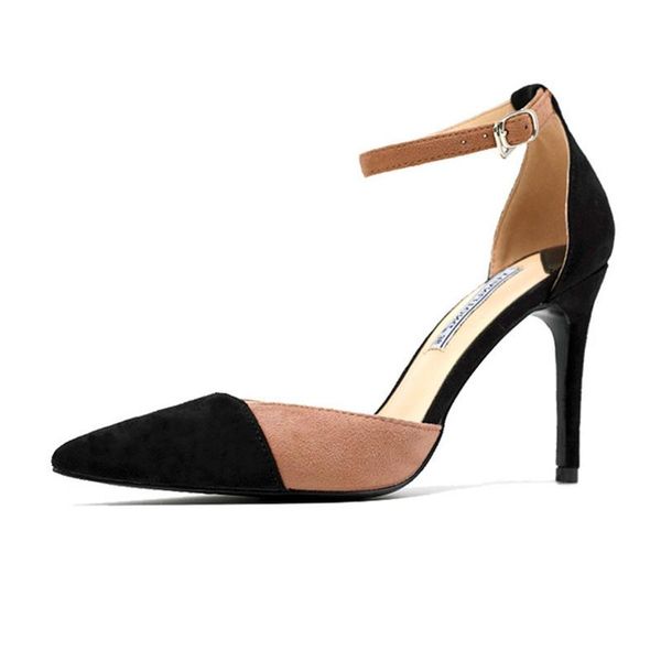 sandals women's shoes 2021 summer pointed toe fashion color matching super high heel word with stiletto all-match single, Black
sandals women's shoes 2021 summer pointed toe fashion color matching super high heel word with stiletto all-match single, Black