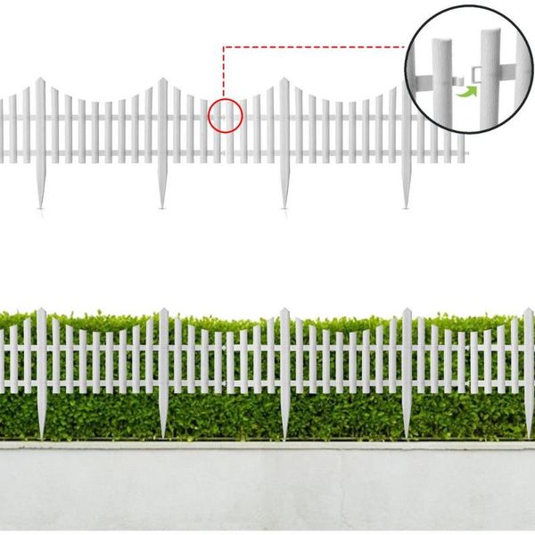 garden decorations 4pcs picket fence plastic border edging wedding decor non-toxic odorless not perishable weather-resistant durable 60*32cm
garden decorations 4pcs picket fence plastic border edging wedding decor non-toxic odorless not perishable weather-resistant durable 60*32cm