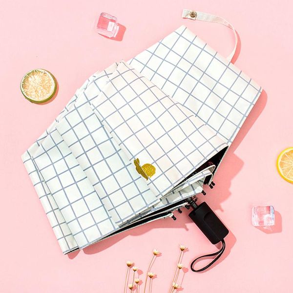 striped three folding umbrella fully automatic cute clear rain women white sun one modis uv protection 50ys005 umbrellas
striped three folding umbrella fully automatic cute clear rain women white sun one modis uv protection 50ys005 umbrellas