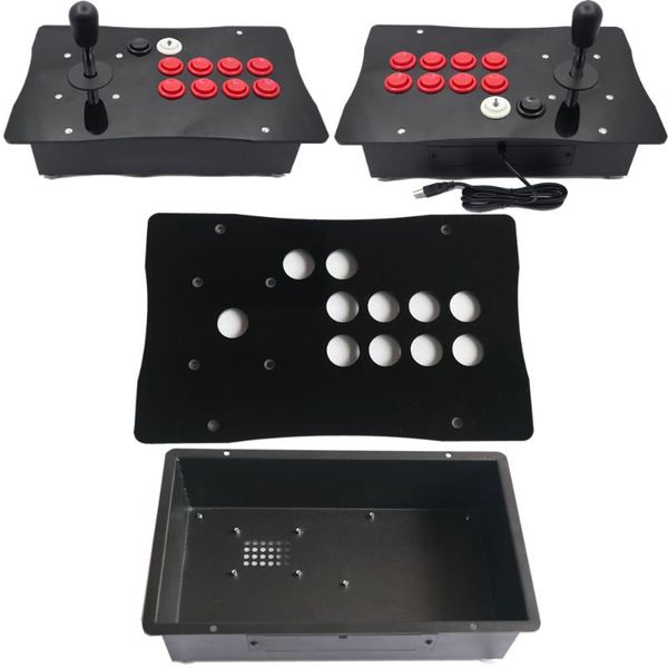 game controllers & joysticks diy american style arcade fight stick joystick metal case and acrylic panel big size
game controllers & joysticks diy american style arcade fight stick joystick metal case and acrylic panel big size