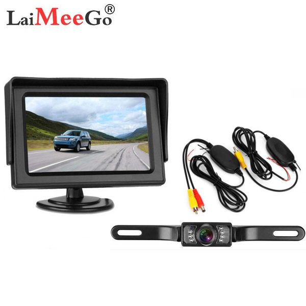 car video backup camera 2.4g wireless kit 4.3'' lcd monitor for cars easy installation driving/reversing parking asistance system
car video backup camera 2.4g wireless kit 4.3'' lcd monitor for cars easy installation driving/reversing parking asistance system