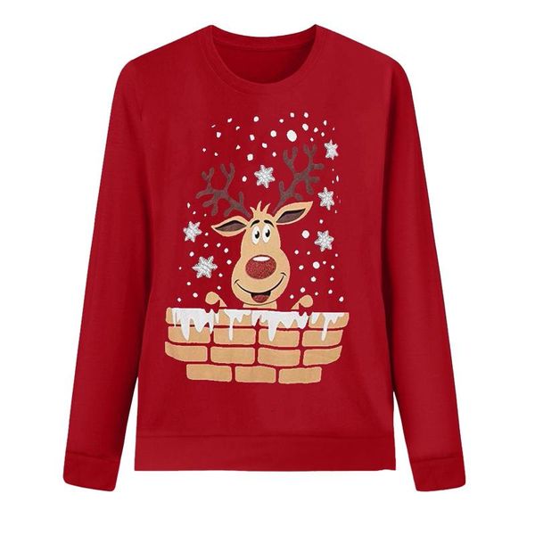 men's hoodies & sweatshirts winter christmas long sleeve red elk print crew neck pullover male, Black 
men's hoodies & sweatshirts winter christmas long sleeve red elk print crew neck pullover male, Black