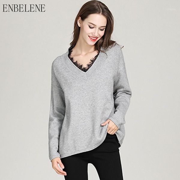 women's sweaters 2021 winter knitted v-neck pullovers feminina solid grey red batwing sleeve sweater for ladies loose lace stitching g, White;black
women's sweaters 2021 winter knitted v-neck pullovers feminina solid grey red batwing sleeve sweater for ladies loose lace stitching g, White;black