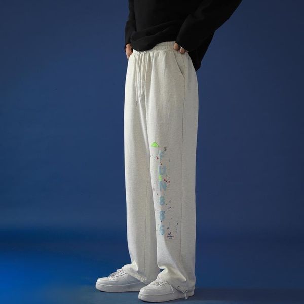 men's trousers 2021 spring and winter neutral printed knitted sports loose casual fashion young clothing pants, Black
men's trousers 2021 spring and winter neutral printed knitted sports loose casual fashion young clothing pants, Black