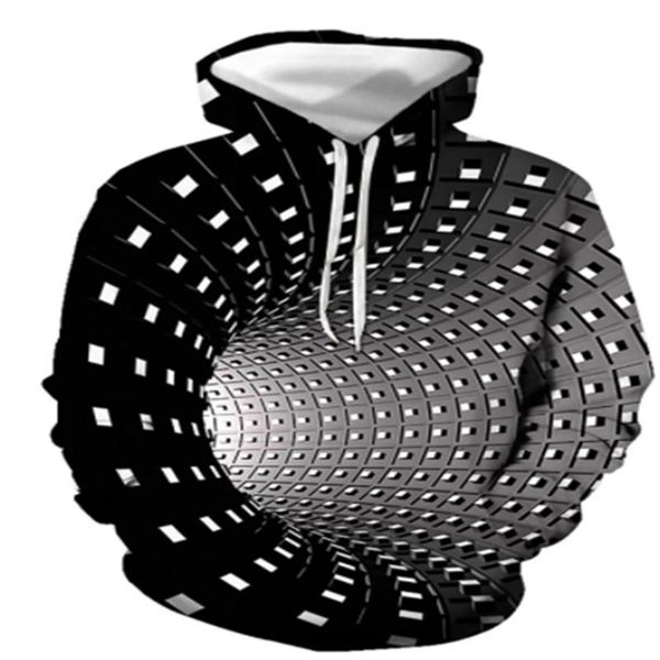 men's hoodies & sweatshirts 3d tunnel lighting printed sweatshirt hoodie creative long sleeve, Black
men's hoodies & sweatshirts 3d tunnel lighting printed sweatshirt hoodie creative long sleeve, Black