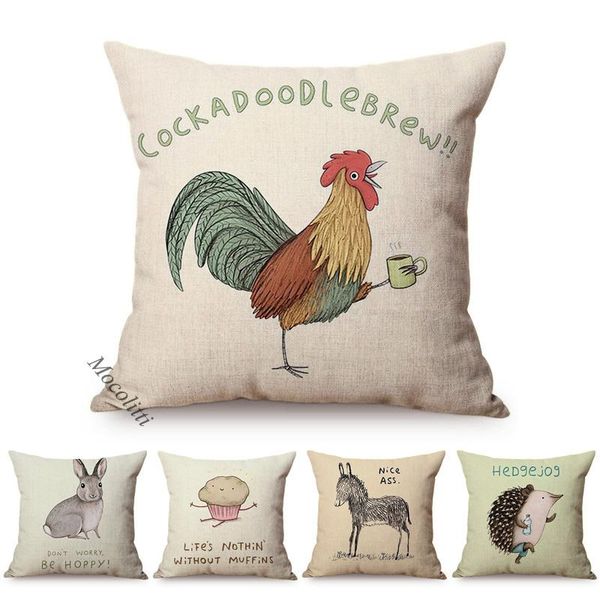 cushion/decorative pillow cute cartoon small animals style sofa throw case cock dog baby art room bed decorative luxury linen cushion
cushion/decorative pillow cute cartoon small animals style sofa throw case cock dog baby art room bed decorative luxury linen cushion