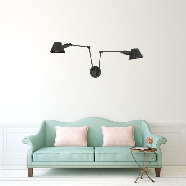 wall lamp modern simple american industrial wind 2 heads 3 fold personality black luster bedside light led bedroom/restaurant
wall lamp modern simple american industrial wind 2 heads 3 fold personality black luster bedside light led bedroom/restaurant