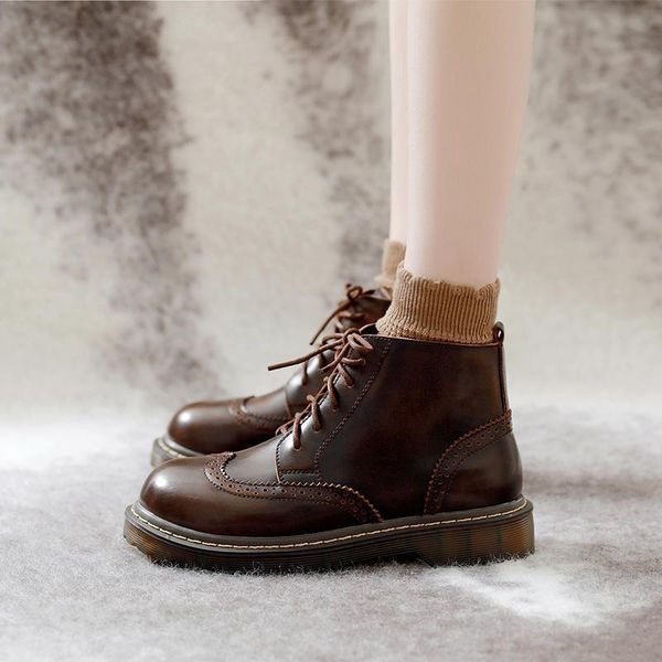boots luxury oxford leather shoes women designer goth motorcycle combat fashion fall winter flat platform wedges ankle, Black
boots luxury oxford leather shoes women designer goth motorcycle combat fashion fall winter flat platform wedges ankle, Black