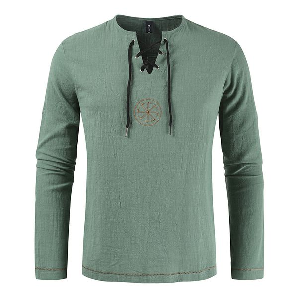 men's cotton shirt long sleeve solid color outwear clothing autumn embroidery streetwear casual fashion men t-shirt xn, White;black
men's cotton shirt long sleeve solid color outwear clothing autumn embroidery streetwear casual fashion men t-shirt xn, White;black