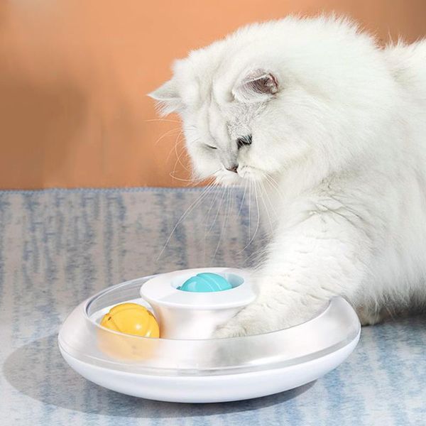 degree rotating cat turntable toy kitten tumbler round mint catnip ball inner disk track pet interactive toys
degree rotating cat turntable toy kitten tumbler round mint catnip ball inner disk track pet interactive toys