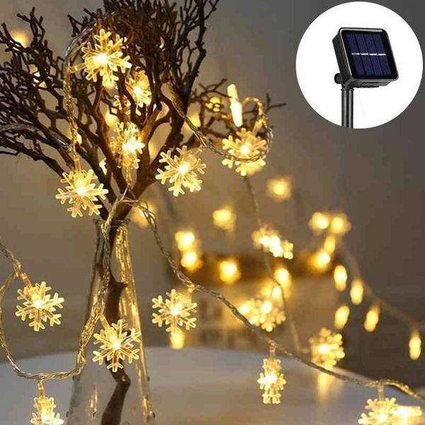 solar snowflake string outdoor led small decoration courtyard hanging tree color lamp 8 functions
solar snowflake string outdoor led small decoration courtyard hanging tree color lamp 8 functions