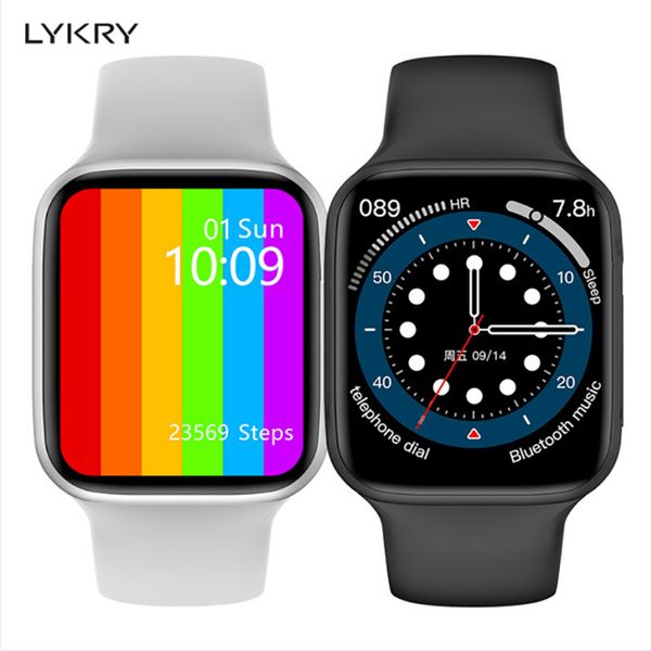 lykry iwo w36 smart watch series 6 men women screen bluetooth compatible call wireless charger watches pk iwo12 13 w26 w46 w56g, Slivery;brown
lykry iwo w36 smart watch series 6 men women screen bluetooth compatible call wireless charger watches pk iwo12 13 w26 w46 w56g, Slivery;brown