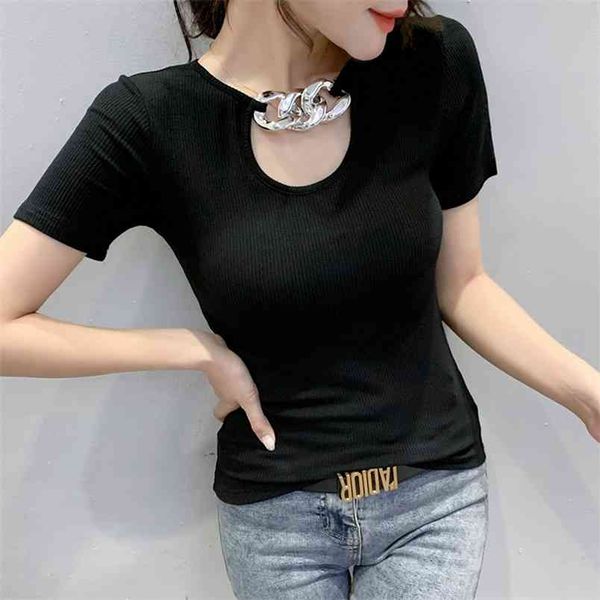 women hollow out blouse tshirt summer elegant short sleeve o-neck sleeve tshirt women 210507, White
women hollow out blouse tshirt summer elegant short sleeve o-neck sleeve tshirt women 210507, White