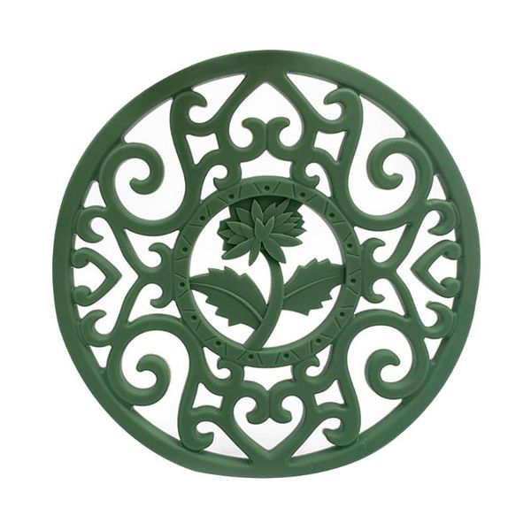 table runner trivet non slip tea cup holder decoration hollowed heat resistant round silicone pot mat kitchen tool spoon rest
table runner trivet non slip tea cup holder decoration hollowed heat resistant round silicone pot mat kitchen tool spoon rest