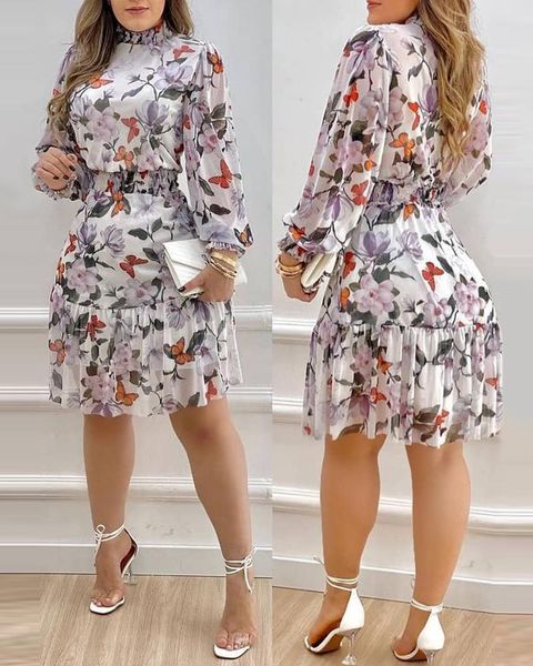 casual dresses autumn women floral print mini dress 2022 femme long sleeve shirred ruffle corset robe office lady clothing vestidos, Black;gray
casual dresses autumn women floral print mini dress 2022 femme long sleeve shirred ruffle corset robe office lady clothing vestidos, Black;gray