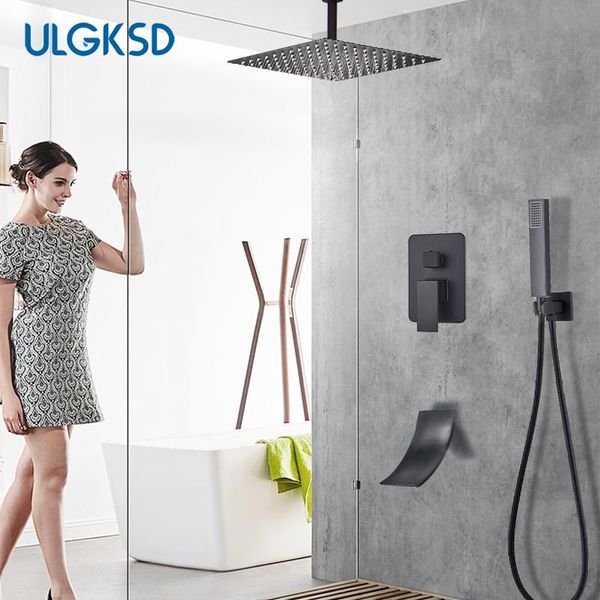 bathroom ceiling shower faucet set rainfall head abs hand waterfall bathtub spout mixer tap 2/3 ways sets
bathroom ceiling shower faucet set rainfall head abs hand waterfall bathtub spout mixer tap 2/3 ways sets