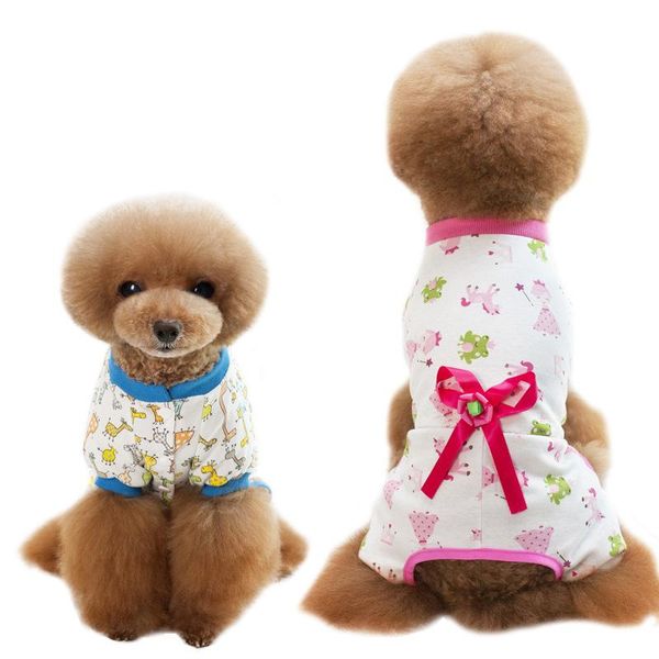 dog apparel style casual styles pajamas cute and comfortable cartoon printed cotton the four feet garments bichon small clothing
dog apparel style casual styles pajamas cute and comfortable cartoon printed cotton the four feet garments bichon small clothing