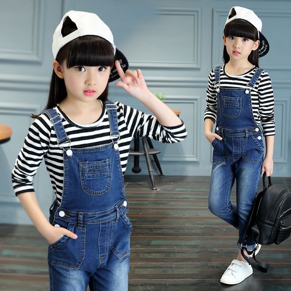 2021 autumn kids girls denim overalls spring jeans trousers for girls pants solid child rompers 8 10 12 years teen girl jumpsuit, Blue
2021 autumn kids girls denim overalls spring jeans trousers for girls pants solid child rompers 8 10 12 years teen girl jumpsuit, Blue
