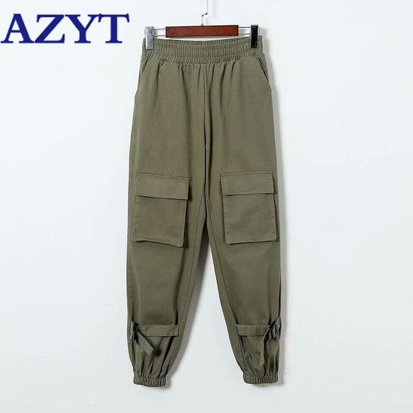 women's pants & capris azyt harajuku loose streetwear female cargo fashion big pocket high waist jogger solid casual trouser, Black;white
women's pants & capris azyt harajuku loose streetwear female cargo fashion big pocket high waist jogger solid casual trouser, Black;white