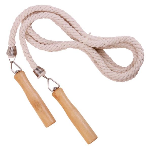 meters cotton linen long jump rope bodybuilding portable fitness equipment child single skipping solid wood handle ropes
meters cotton linen long jump rope bodybuilding portable fitness equipment child single skipping solid wood handle ropes