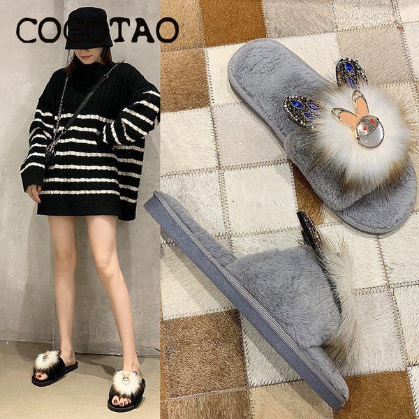 slippers 2021 plush half women wear comfortable lazy dragging rhinestone fashion cute cotton drag korean version, Black
slippers 2021 plush half women wear comfortable lazy dragging rhinestone fashion cute cotton drag korean version, Black