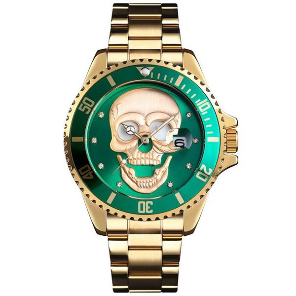 wristwatches luxury mens steampunk watch men 3d skeleton engraved many color mexican mexico punk wristwatch stainless steel todo, Slivery;brown
wristwatches luxury mens steampunk watch men 3d skeleton engraved many color mexican mexico punk wristwatch stainless steel todo, Slivery;brown