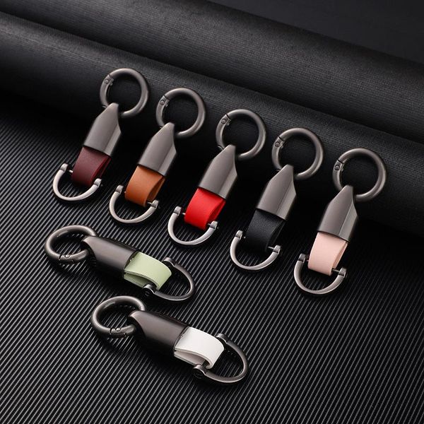 keychains fashion pu leather keychain business gift key chain car auto strap waist wallet keyrings holder, Silver
keychains fashion pu leather keychain business gift key chain car auto strap waist wallet keyrings holder, Silver