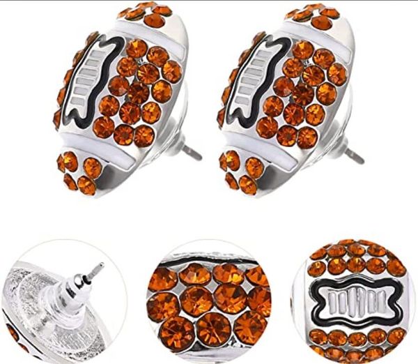 titanium sport accessories 24pcs cute football earrings elegant sports crystal stud earring jewelry super bowl decoration football party sup
titanium sport accessories 24pcs cute football earrings elegant sports crystal stud earring jewelry super bowl decoration football party sup