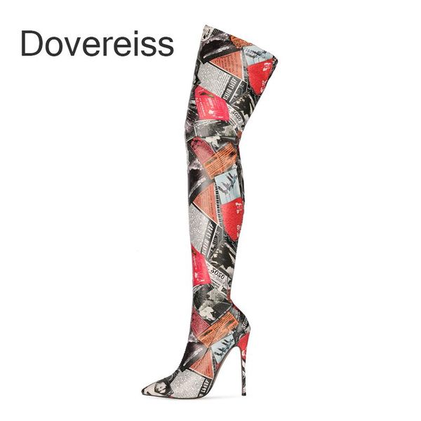boots dovereiss fashion female winter elegant clear heels back zipper stilettos over the knee 40 41 42 43 44 45, Black
boots dovereiss fashion female winter elegant clear heels back zipper stilettos over the knee 40 41 42 43 44 45, Black