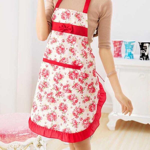 aprons women floral bowknot waterproof kitchen restaurant cooking dress apron baking with pockets
aprons women floral bowknot waterproof kitchen restaurant cooking dress apron baking with pockets