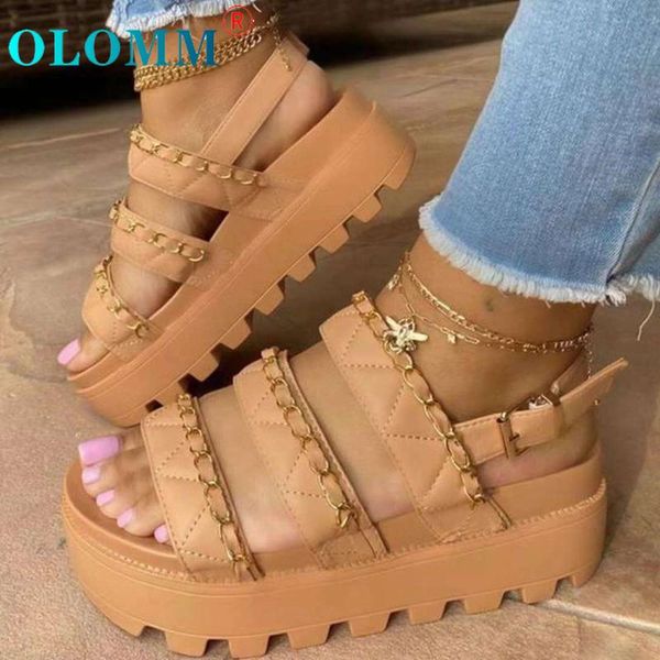 sandals olomm women's 2021 fashion wedge platform gladiator open toe buckle summer black beach shoes women mujer
sandals olomm women's 2021 fashion wedge platform gladiator open toe buckle summer black beach shoes women mujer