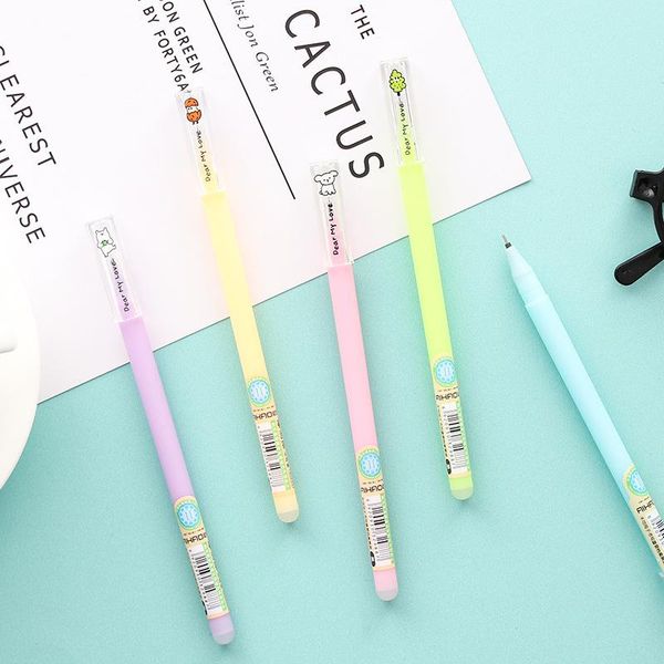 gel pens 4pcs creative stationery student pen erasable 0.5mm full needle black ink school supplies office
gel pens 4pcs creative stationery student pen erasable 0.5mm full needle black ink school supplies office
