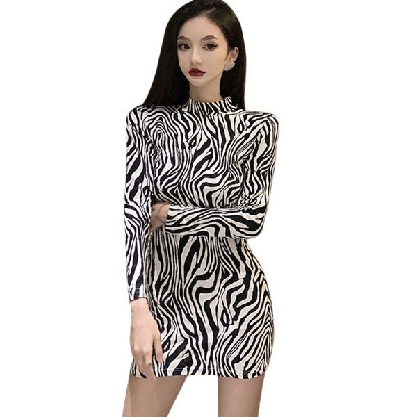 casual dresses shortest dress korean version of women's fashion zebra-print slim waist comfortable long sleeve, Black;gray
casual dresses shortest dress korean version of women's fashion zebra-print slim waist comfortable long sleeve, Black;gray
