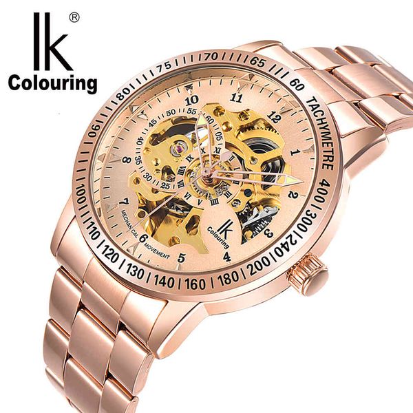 i gentlemen watches fire luxury rose gold male clock automatic mechanical skeleton steampunk relogio masculino, Slivery;brown
i gentlemen watches fire luxury rose gold male clock automatic mechanical skeleton steampunk relogio masculino, Slivery;brown