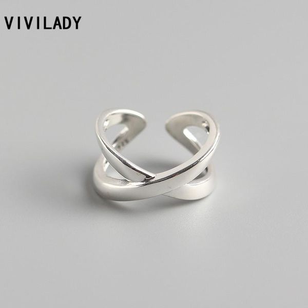 cluster rings vivilady real 925 sterling silver minimalist style glossy cross women ring adjustable trendy female cham party fine jewelry, Golden;silver
cluster rings vivilady real 925 sterling silver minimalist style glossy cross women ring adjustable trendy female cham party fine jewelry, Golden;silver