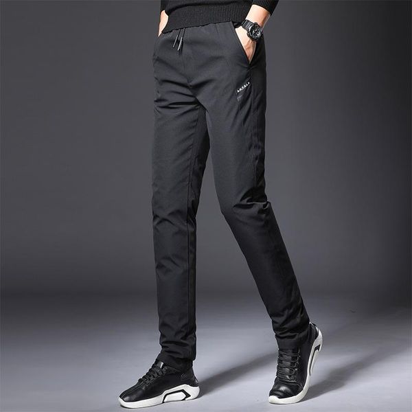 winter green old people down pants dress slacks measures white duck straight men's trousers, Black
winter green old people down pants dress slacks measures white duck straight men's trousers, Black