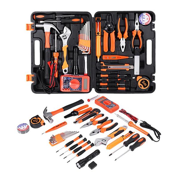professional hand tool sets multi tools box household repair set kit woodworking electrician combination of knife pliers wrench
professional hand tool sets multi tools box household repair set kit woodworking electrician combination of knife pliers wrench