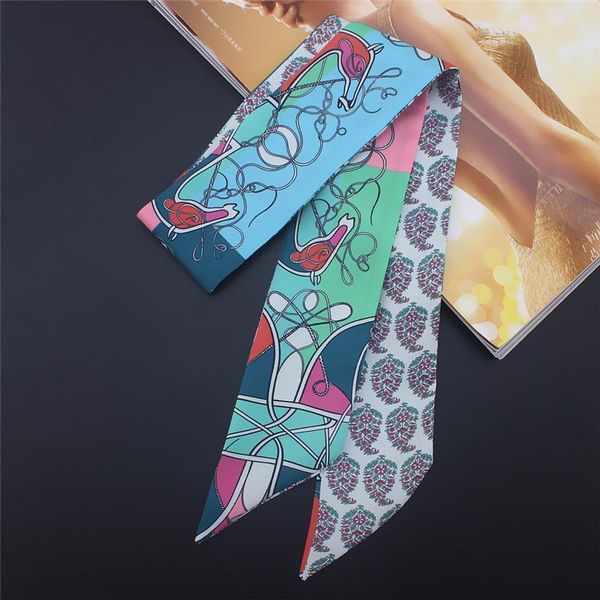 scarves fashion printing ladies headband scarf women luxury tie bag handle tight designer turban wrist towel mq95, Blue;gray
scarves fashion printing ladies headband scarf women luxury tie bag handle tight designer turban wrist towel mq95, Blue;gray