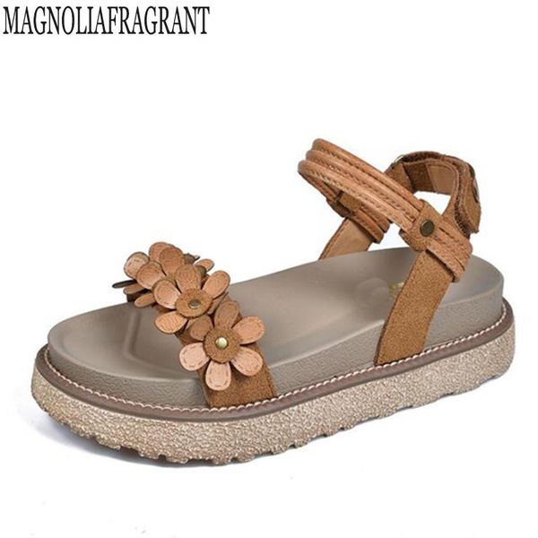 dress shoes summer platform sandals women peep-toe flat roman sandalias mujer flowers sandalia feminina k176, Black
dress shoes summer platform sandals women peep-toe flat roman sandalias mujer flowers sandalia feminina k176, Black