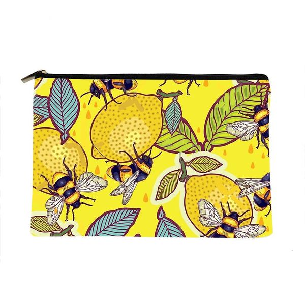 cosmetic bags & cases women yellow lemon garden printed make up bag fashion cosmetics organizer for travel colorful storage lady
cosmetic bags & cases women yellow lemon garden printed make up bag fashion cosmetics organizer for travel colorful storage lady