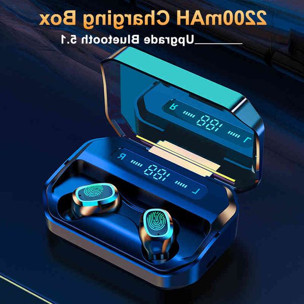 TWS Bluetooth 5,1 Headphones with microphone Touch Control Wireless Headphones HIFI Mini In Earphones Sport Running Heasets wholesale
TWS Bluetooth 5,1 Headphones with microphone Touch Control Wireless Headphones HIFI Mini In Earphones Sport Running Heasets wholesale